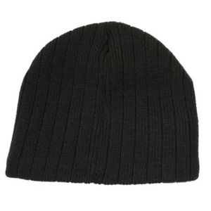 NWT Black Cable Knit Beanie